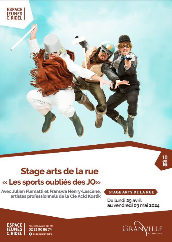 Stage arts de rue 2024 Espace Jeunes