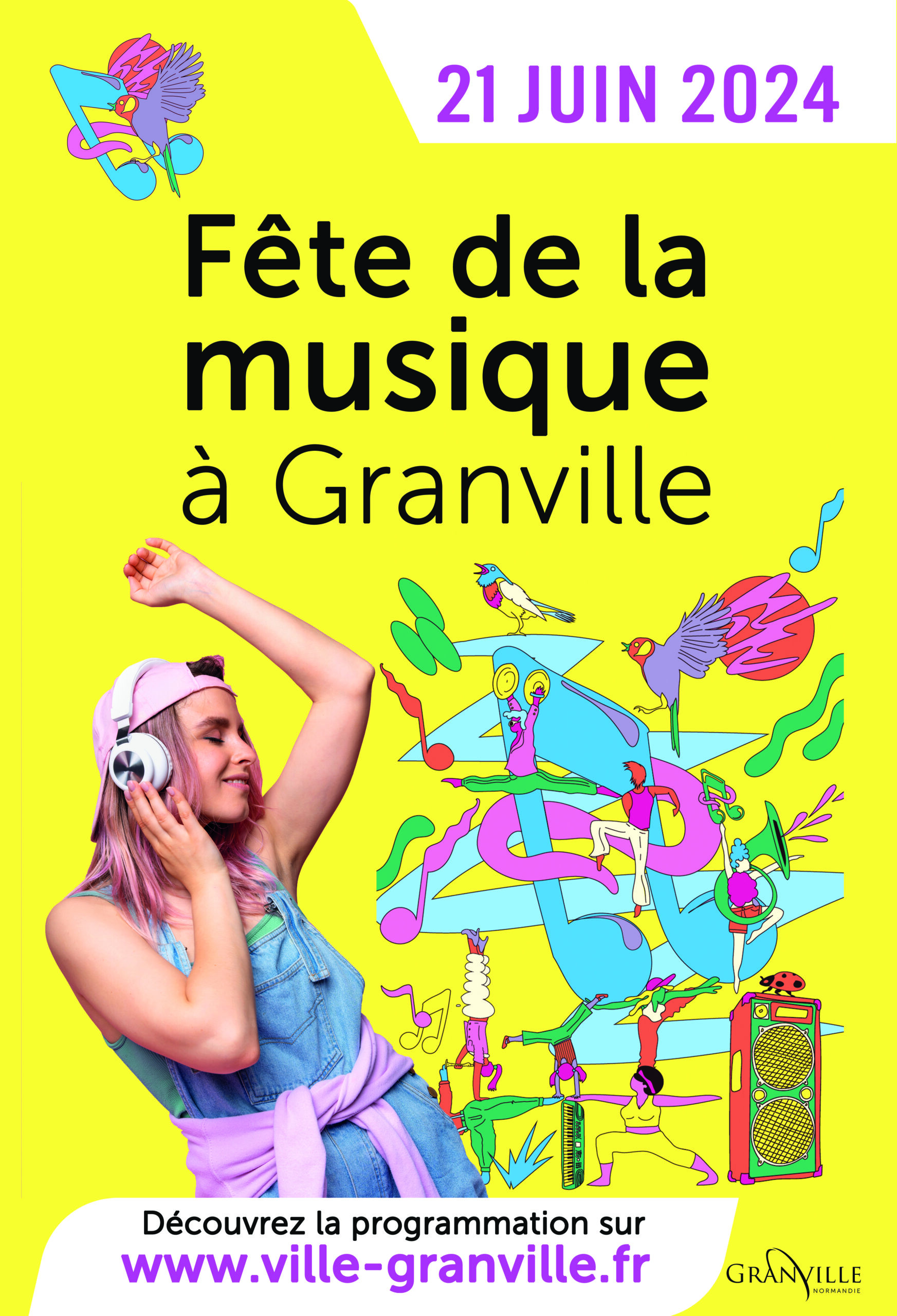 Granville fête la musique le 21 juin 2024 !