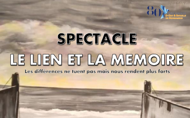 Spectacle "Le lien et la mémoire" sur les traces du 80ème anniversaire du Débarquement