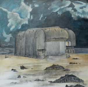 L’exposition BLOCKHAUS par Laurence Simon est visible jusqu’au 6 septembre sur le bastion de l’Isthme à Granville