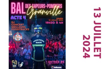 Bal des pompiers 2024 à Granville