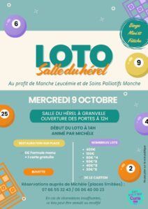 Loto Pierre et Marie Curie 9 octobre 2024 Granville France