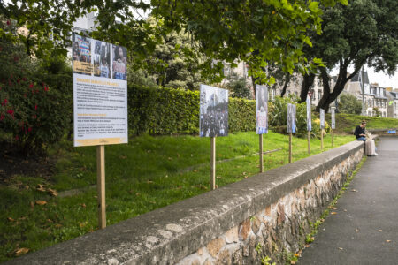 Le square Marielle Franco a été inauguré à Granville