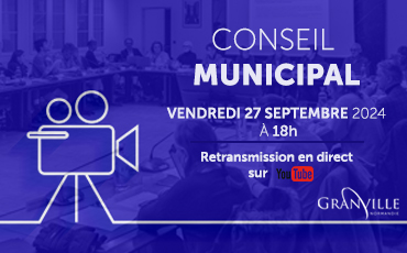 Conseil municipal du 27 septembre