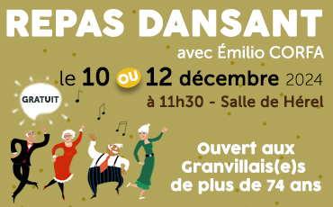 Ouverture des inscriptions aux repas dansants de Granville