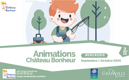 Château Bonheur : Programme des mercredis de septembre et octobre