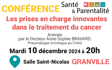 Conférence santé & parentalité "Les prises en charge innovantes dans le traitement du cancer"