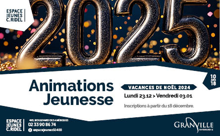 Animations jeunesse – Vacances de Noël 2024