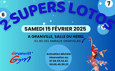 Deux lotos organisés par Granvill'Gym