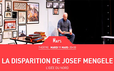 Spectacle la disparition de Josef Mangele à l'Archipel